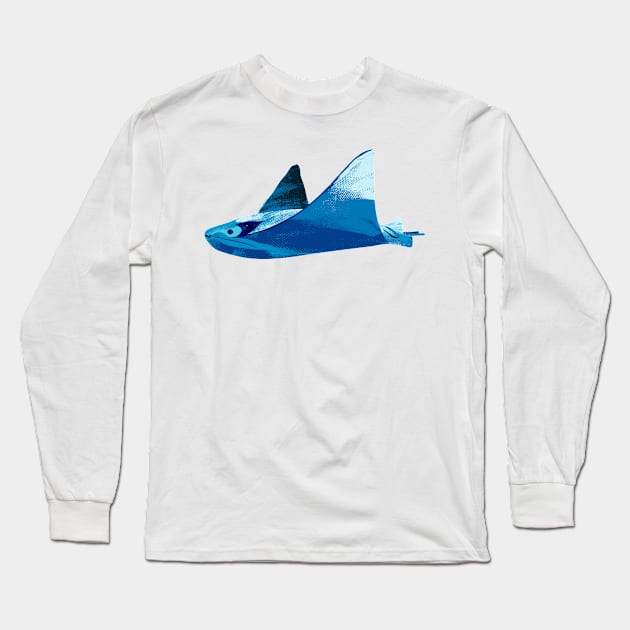 ray fish Long Sleeve T-Shirt by zaiynabhw